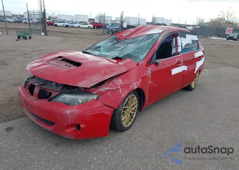 2008 Subaru Impreza Wrx из США, поврежденный, VIN JF1GE74678G504822